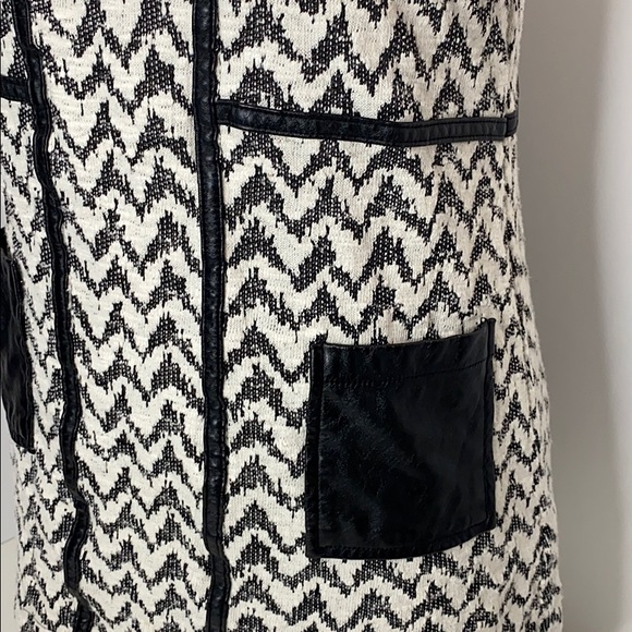 Herringbone “Leather” Sweater Tunic - Picture 3 of 9